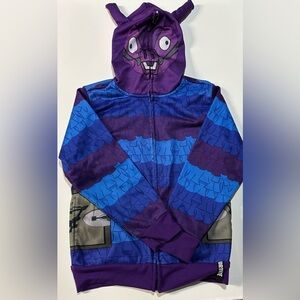 Youth Fortnite Zip Up Hoodie, Size MD